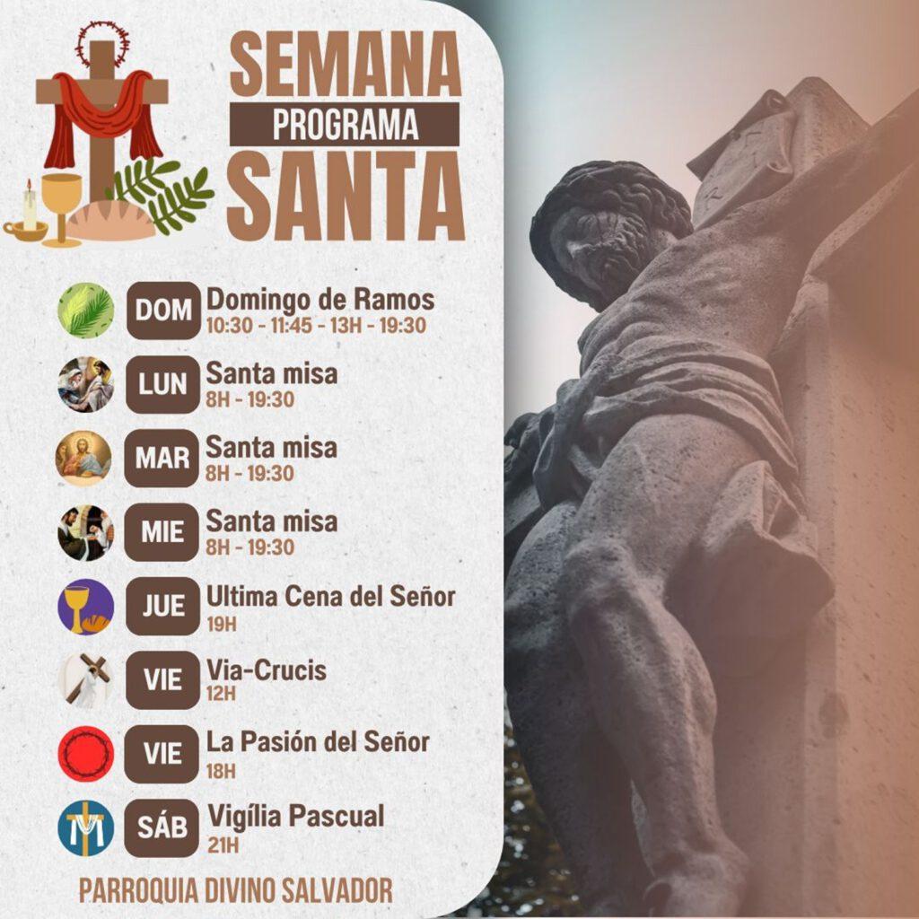 Horarios Semana Santa Divino Salvador
